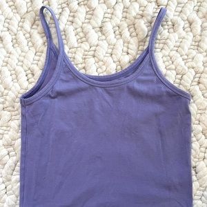 ARQ Crop Tank - Periwinkle, XL